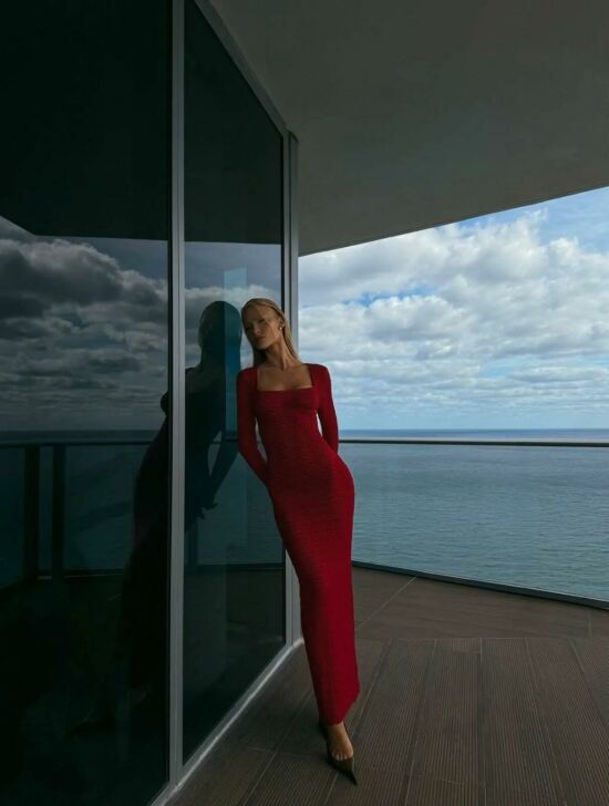 Imagem de Vestido Camila Vermelho Cloude